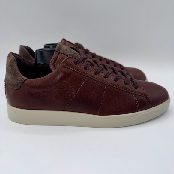 ECCO Street Lite Retro Shoe Men\'s Size 7 - 7.5 EU 41 Rustic Brown Leather